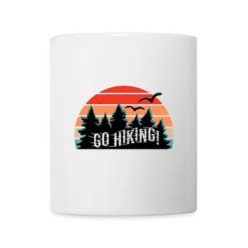 In Love with Mountains & Hiking – Go Hiking! - Mug - white - Front