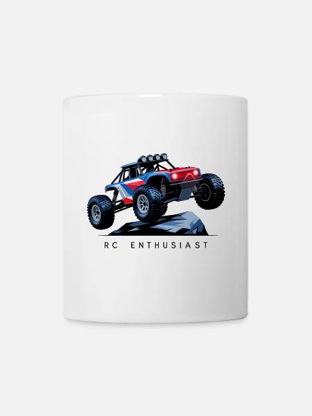RC Auto - Tasse - Weiß