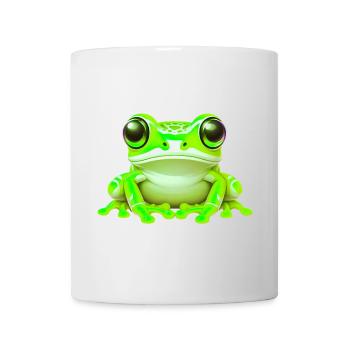 Grenouille - Mug blanc - blanc - Devant