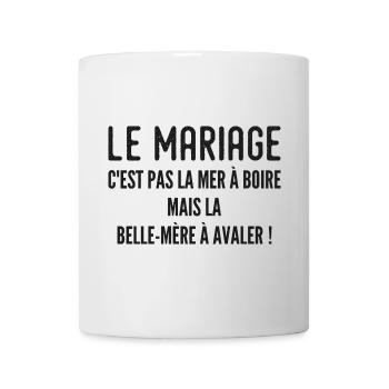 Mother-in-law Humorous Quote - Mug - white - Front
