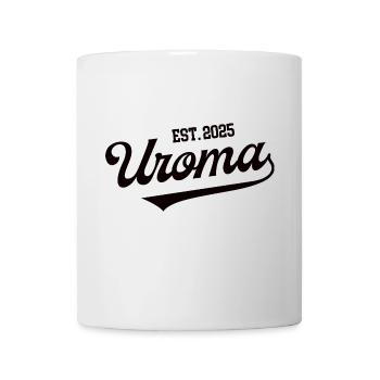 Uroma est 2025 Urgroßmutter in 24 Uromas Großoma - Tasse - Weiß - Vorne