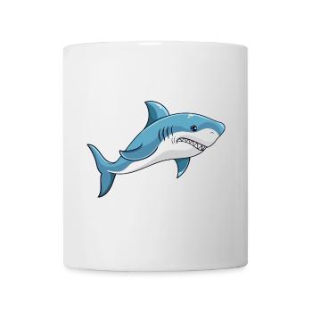 Haihai bellt Weiße Haie - Tasse - Weiß - Vorne
