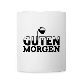 Guten Morgen Kaffee - Tasse - Weiß - Vorne