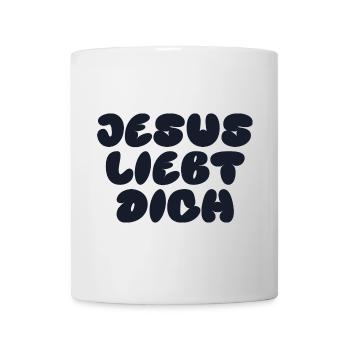 JESUS LIEBT DICH - Tasse - Weiß - Vorne