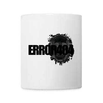 Éclaboussures de graffiti de crâne - Mug blanc - blanc - Devant