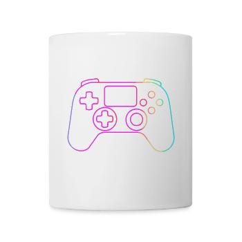 Spiel Controller Skizze - Tasse - Weiß - Vorne