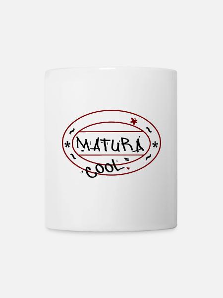 Matura Abitur Schule - Tasse - Weiß