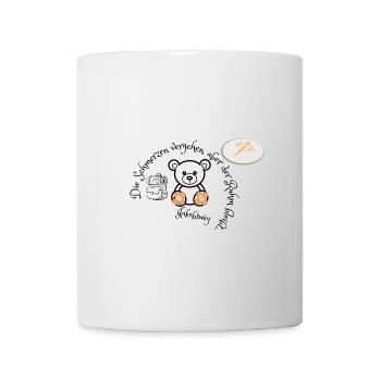 Jakobsweg - Die Schmerzen vergehen aber der Ruhm - Tasse - Weiß - Vorne