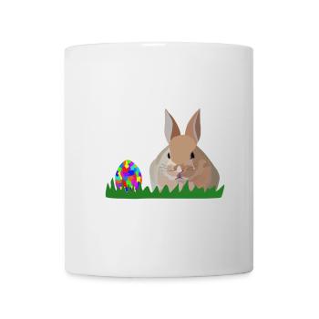 Olli Osterhase - Tasse - Weiß - Vorne