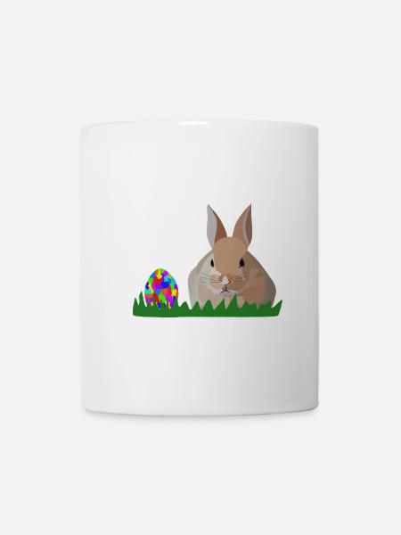 Olli Osterhase - Tasse - Weiß