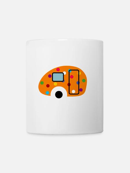Caravan only confetti weiss - Tasse - Weiß