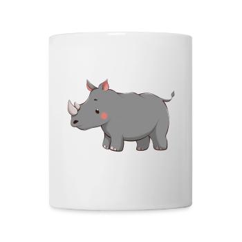 Nashorn - Tasse - Weiß - Vorne