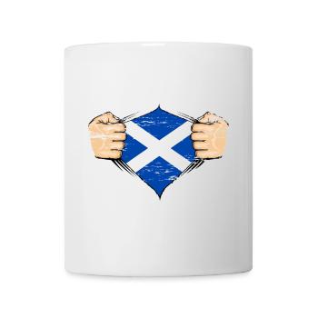 Scotland flag design used - Mug - white - Front