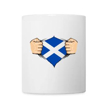 Scotland Flag Design - Mug - white - Front