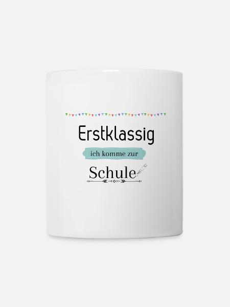 Einschulung - Tasse - Weiß