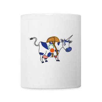 BAVARIAN UNICORN Zugführer Ausbildung - Tasse - Weiß - Vorne