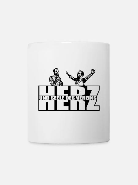Herz und Seele des Vereins - Tasse - Weiß