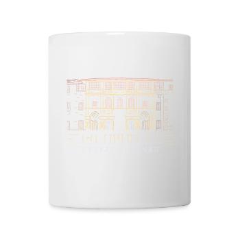 Florenz, Museum Uffizi, Italien Handzeichnung - Tasse - Weiß - Vorne