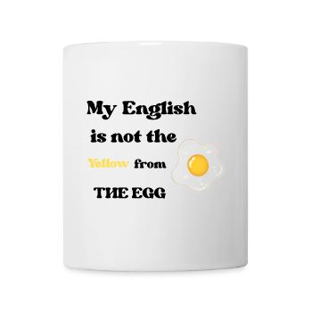 Frühstücks-Fried Egg Illustration - Tasse - Weiß - Vorne
