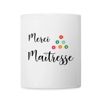 GELIEBTE. VIELEN DANK. DANKE HERRIN. GESCHENK - Tasse - Weiß - Vorne