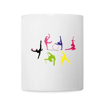 Rhythmische Sportgymnastik - Tasse - Weiß - Vorne
