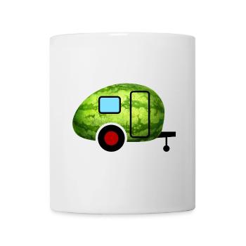 Caravan Melon Caravan Motorhome Camping Fan - Mug - white - Front