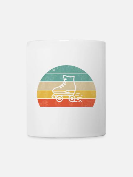 Roller skate Sirt colorful - Mug - white