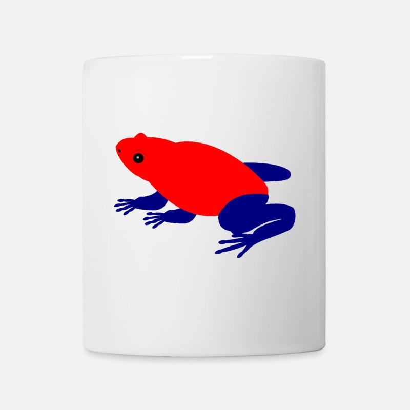 fraise poison dart grenouille Art animalier - Mug blanc - blanc