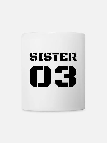 Troisième Sœur - Sœur 03 - Mug blanc - blanc