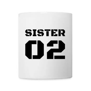 Zweite Schwester - Sister 02 - Tasse - Weiß - Vorne