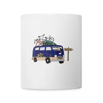 Tour de Camping Camper France - Mug - white - Front