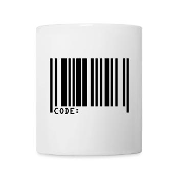 barcode - Mug - white - Front