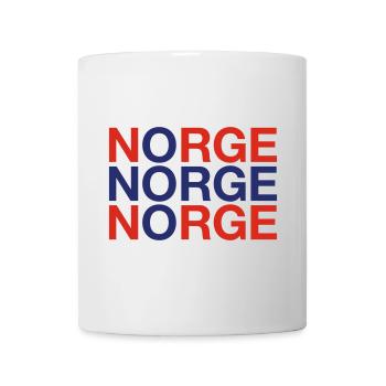 NORWAY Norway Norway Norwegian flag - Mug - white - Front