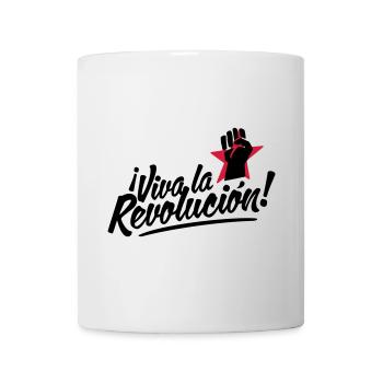 revolution fist - Tasse - Weiß - Vorne