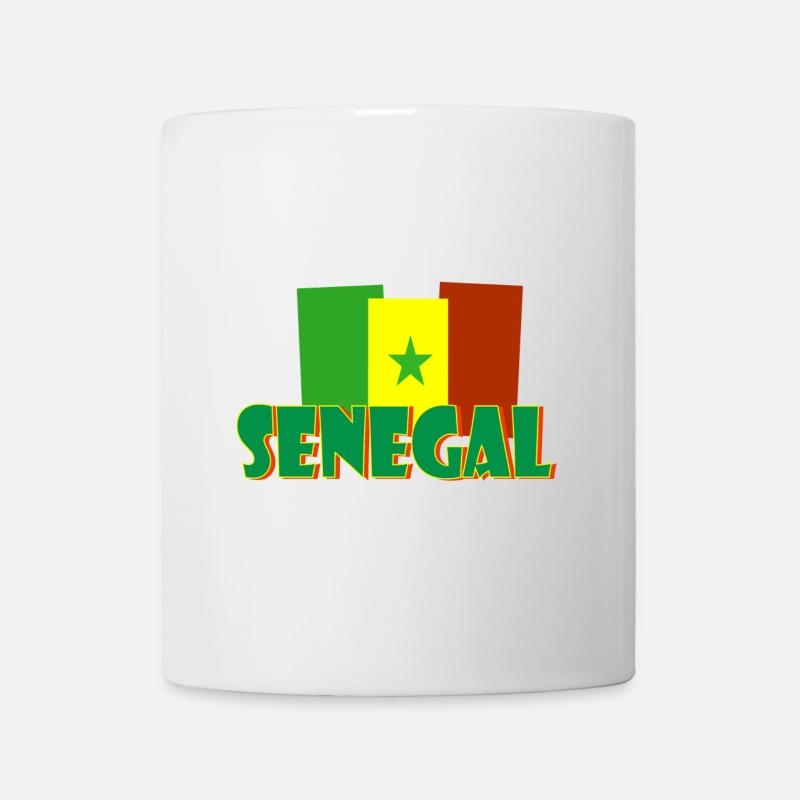senegal - Mug blanc - blanc