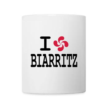 i love biarritz - lauburu - Mug - white - Front