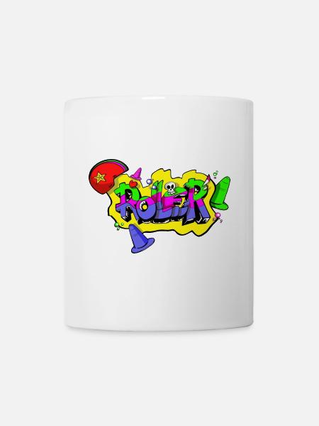 ROLLER - Mug blanc - blanc