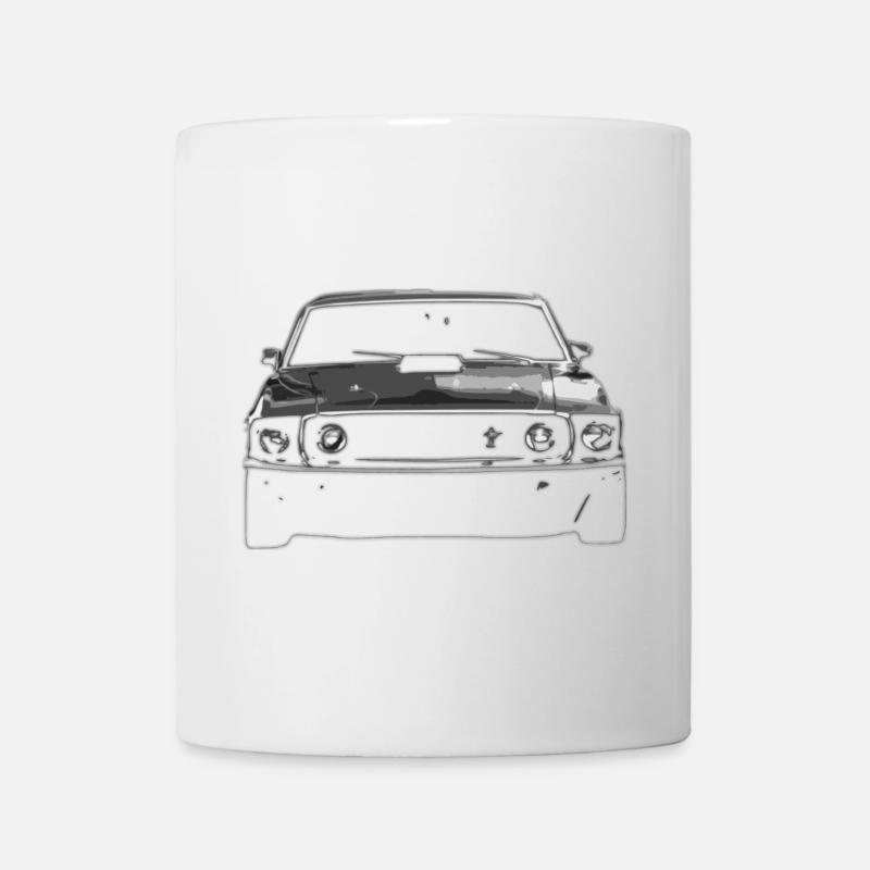 MustangGT_forBlack - Tasse - Weiß