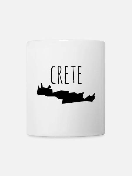 crete - Mug blanc - blanc