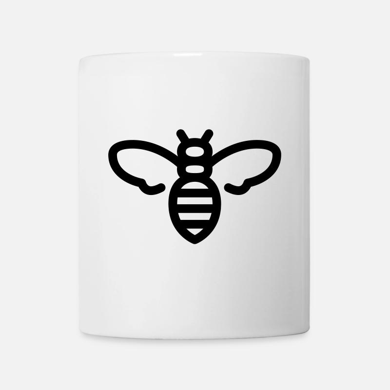 Biene - Tasse - Weiß