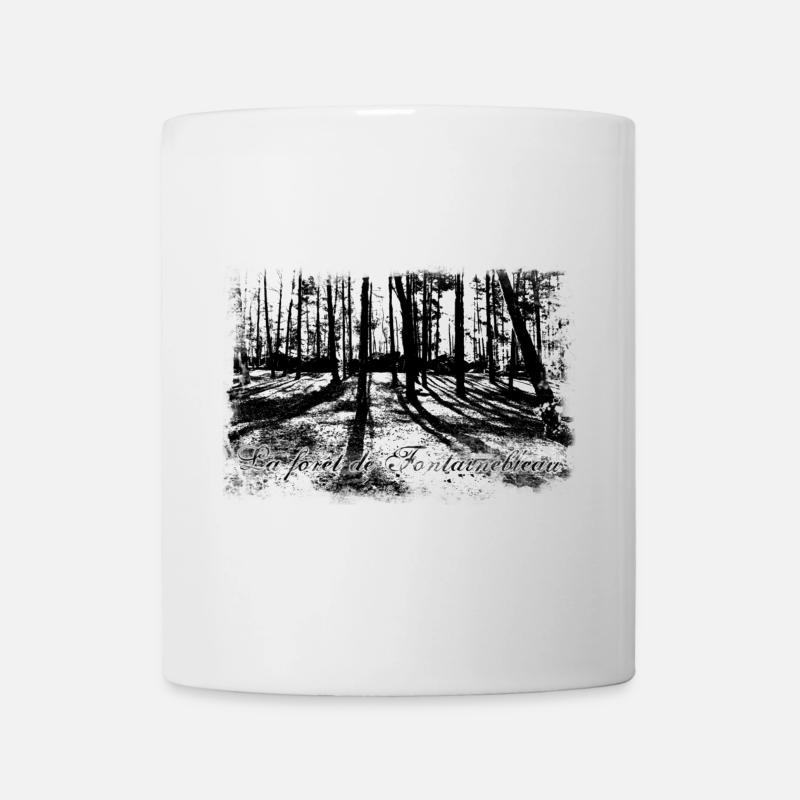 La forêt de Fontainebleau - Mug - white