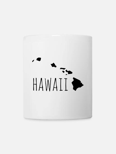 hawaii - Mug blanc - blanc