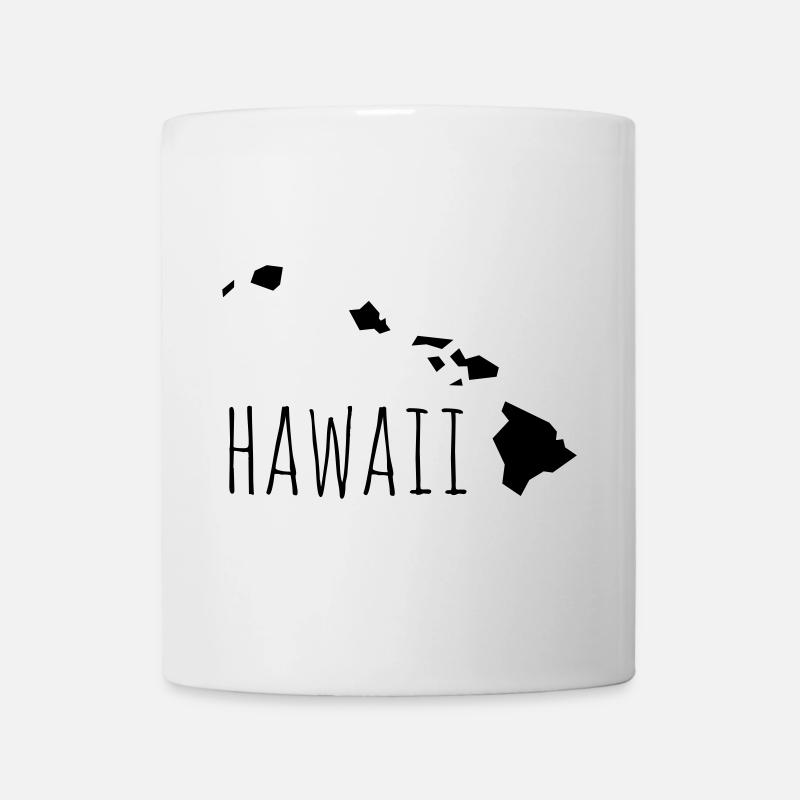 hawaii - Mug blanc - blanc