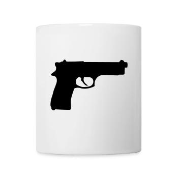 Gun - Mug - white - Front