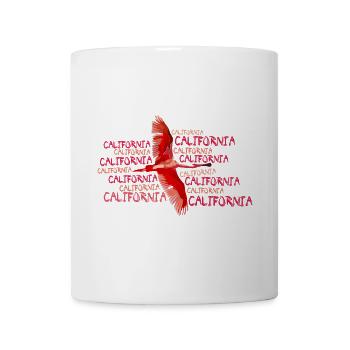 california - Tasse - Weiß - Vorne