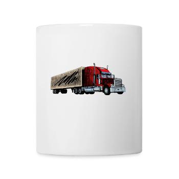 Truck - Tasse - Weiß - Vorne
