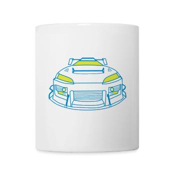 Auto Tuner - Mug blanc - blanc - Devant