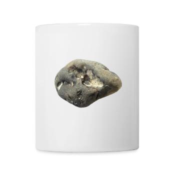 Stein - Tasse - Weiß - Vorne