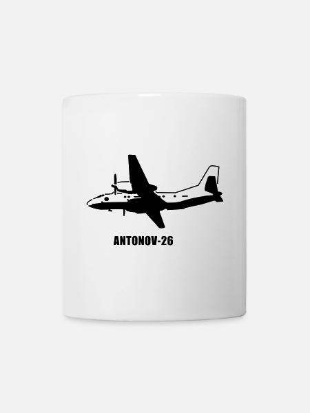 Antonov 26 - Tasse - Weiß