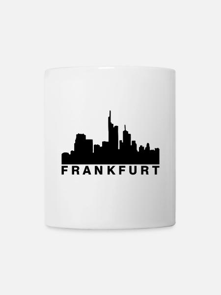 Frankfurter Skyline Frankfurt - Tasse - Weiß